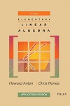 Elementary Linear Algebra, 11E by Howard Anton, Chris Rorres